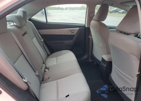 2016 Toyota Corolla L из США, поврежденный, VIN 2T1BURHEXGC544877